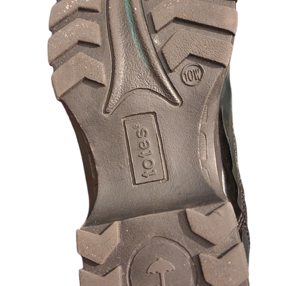 Tote Women's Black Slope Waterproof Rain or Snow Boots - Sz. 10W - Picture 8 of 8